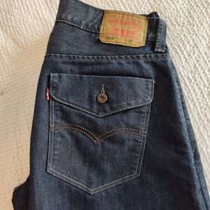 LEVIS 514 32X30 FLAP BACK POCKET
